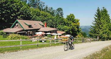Die Lilienfelder Hütte lädt am Muckenkogel zur Rast ein.
