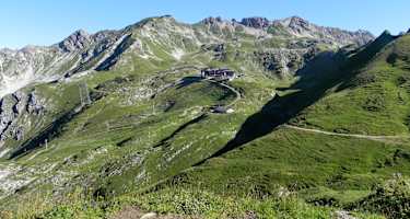 Blick zum Nebelhorn