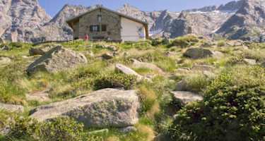 Aufstieg zur Prudenzini-Hütte