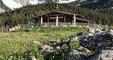 Die Wochenbrunner Alm am Wilden Kaiser