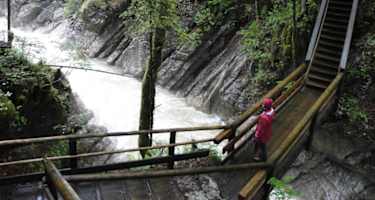 Auf dem Rundweg Rettenbachklamm