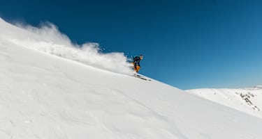 Abfahrt von der Sonntagskarhöhe