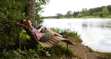 Pause am Stausee
