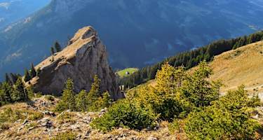 Tiefblick zum Achs