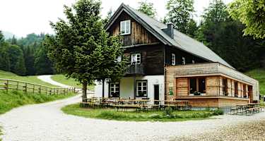 Das Schutzhaus Vorderötscher