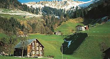 Altes Walserhaus in Seeberg