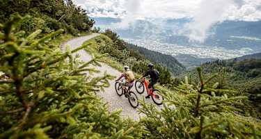 Mit dem Bike auf der Nordkette