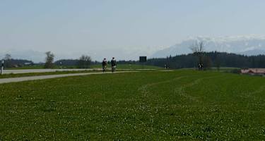 Rennradfahrer Waginger See Rundweg