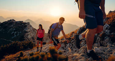 Sonnenuntergangstour auf den Hochobir von der Eisenkappler Hütte