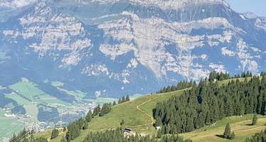 Blick zurück zur Äugstenhütte