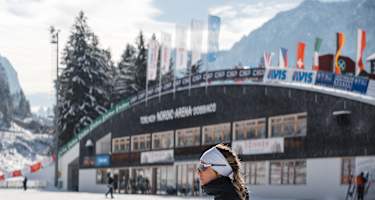 Langlaufstadium Toblach