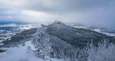 Die Burg Hohenzollern vom Zeller Horn