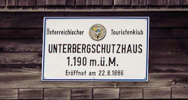 Das Unterberg Schutzhaus des ÖTK hat fast das ganze Jahr über geöffnet.