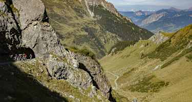 Beim Aufstieg zur Tilisunahütte