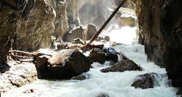 Wanderung durch die Partnachklamm