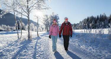 Winterwandern in der Region Seefeld