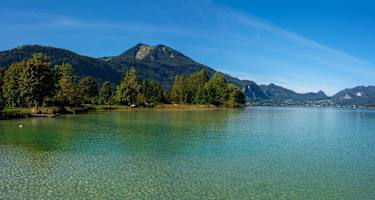 Blick auf das Zwölferhorn am Wolfgangsee