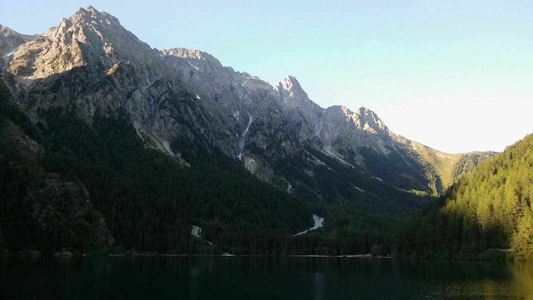 Start beim Antholzer See