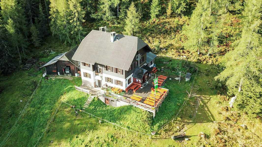 Die Rottenmanner Hütte befindet sich in den gleichnamigen Tauern