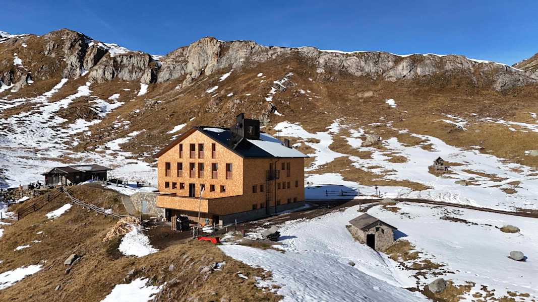 Die Sesvennahütte nach dem Umbau 2025