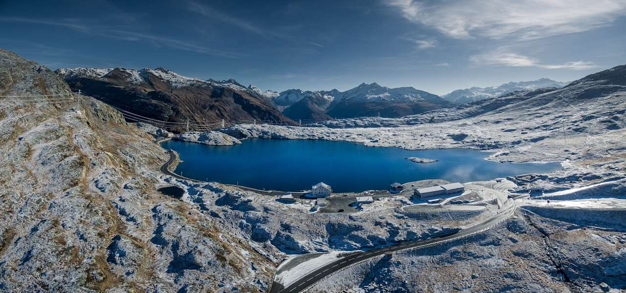Grimsel aus der Vogelperspektive