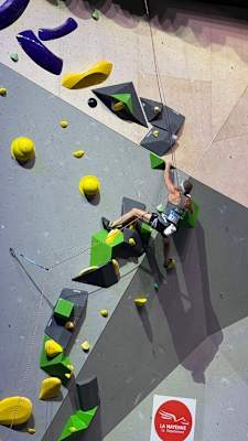 Linda Le Bon beim Parakletter-Weltcup in Laval