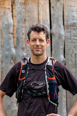 Touristiker Florian Spichtig posiert für das Foto.