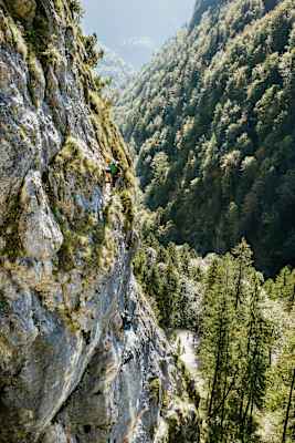 Grünstein Klettersteig