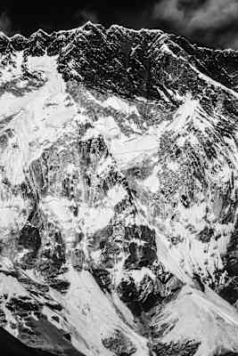 Himalaya in Schwarzweiß