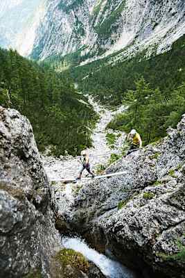 Klettersteig Verborgene Welt