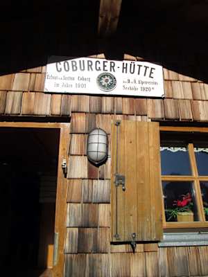 Klettern Coburger Hütte