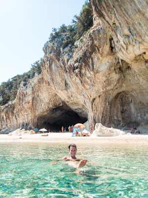 Sardinien Caletta Fuili zur Cala di Luna