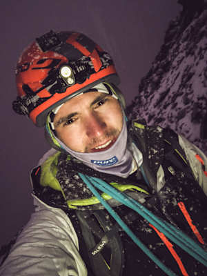 Philipp Ausserhofer nach misslungener Besteigung des Chimborazo