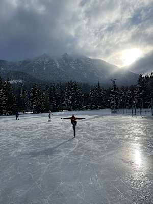 Eislaufen in Krün
