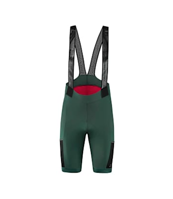 Löffler Radhose in Dunkelgrün aus der Gravel-Kollektion SKYS