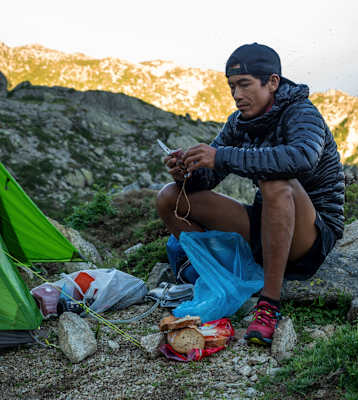 Proviant für unterwegs bekommt man bei den Refuges.