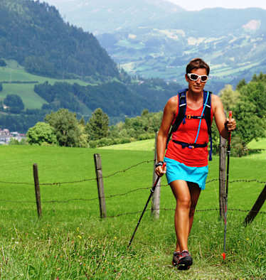 Speed-Hiken: Schnelles Gehen am Berg
