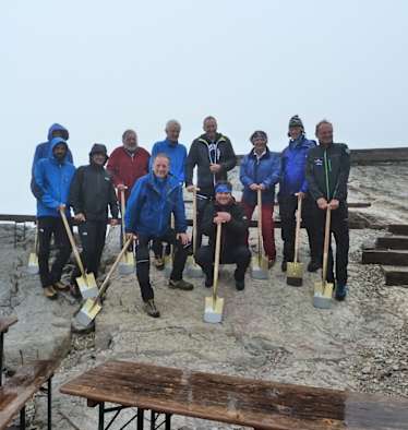 Neue Seethalerhütte Baubeginn