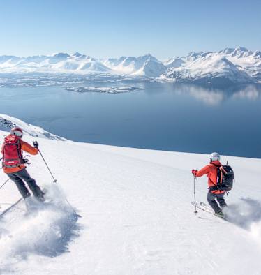 Lyngen Norwegen Skitouren