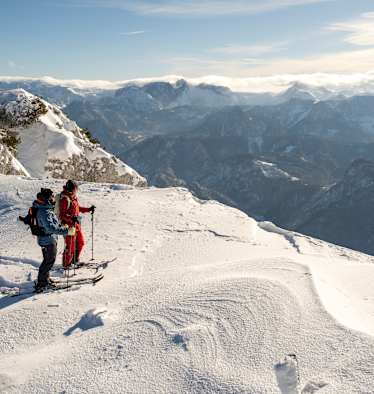 Skitourengeher Hochkar Niederösterreich