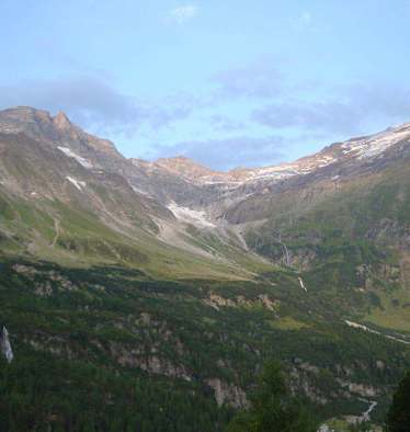 Raurisertal in den Hohen Tauern in Salzburg