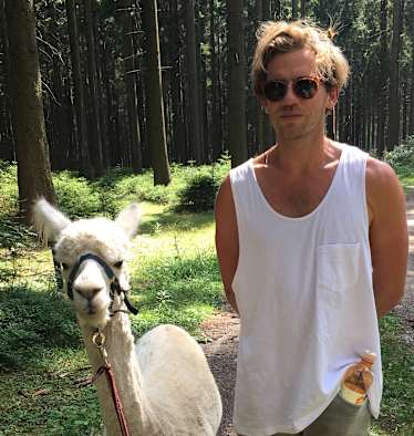 Alpaka Wandern