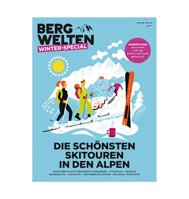 Jetzt überall im Zeitschriftenhandel – das Bergwelten Winter-Special (2018/19)