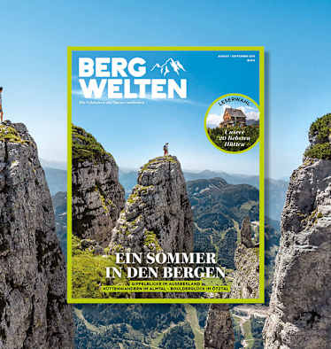 Das neue Bergwelten Magazin (August/ September 2018)