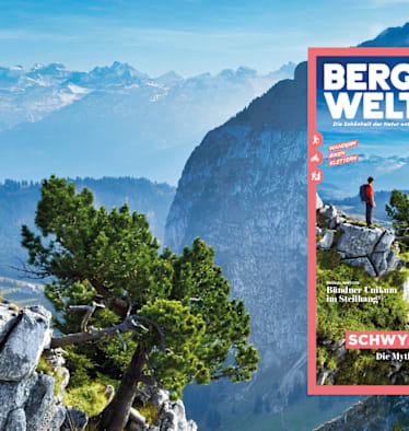 Jetzt überall im Zeitschriftenhandel – das Bergwelten Magazin (Juni/Juli 2019)