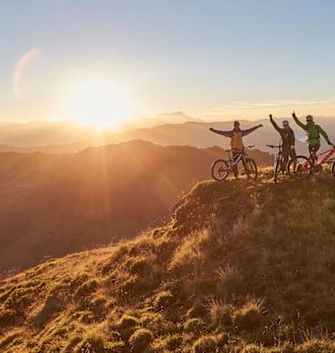 In Saalbach kann man biken bis die Wadeln brennen