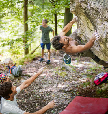 Bouldern am Attersee