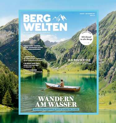 Cover des Bergwelten Magazins (August/September 2017)