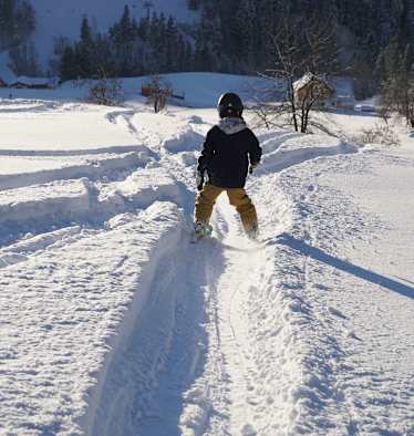 Skifahren Kinder