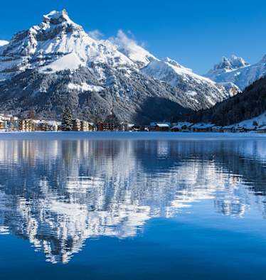 Das Winterparadies im Tal der Engel